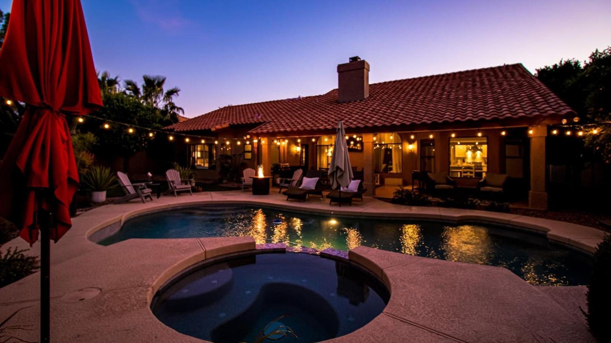 Stunning North Scottsdale Luxury Home Whtd Pool Phoenix Bagian luar foto