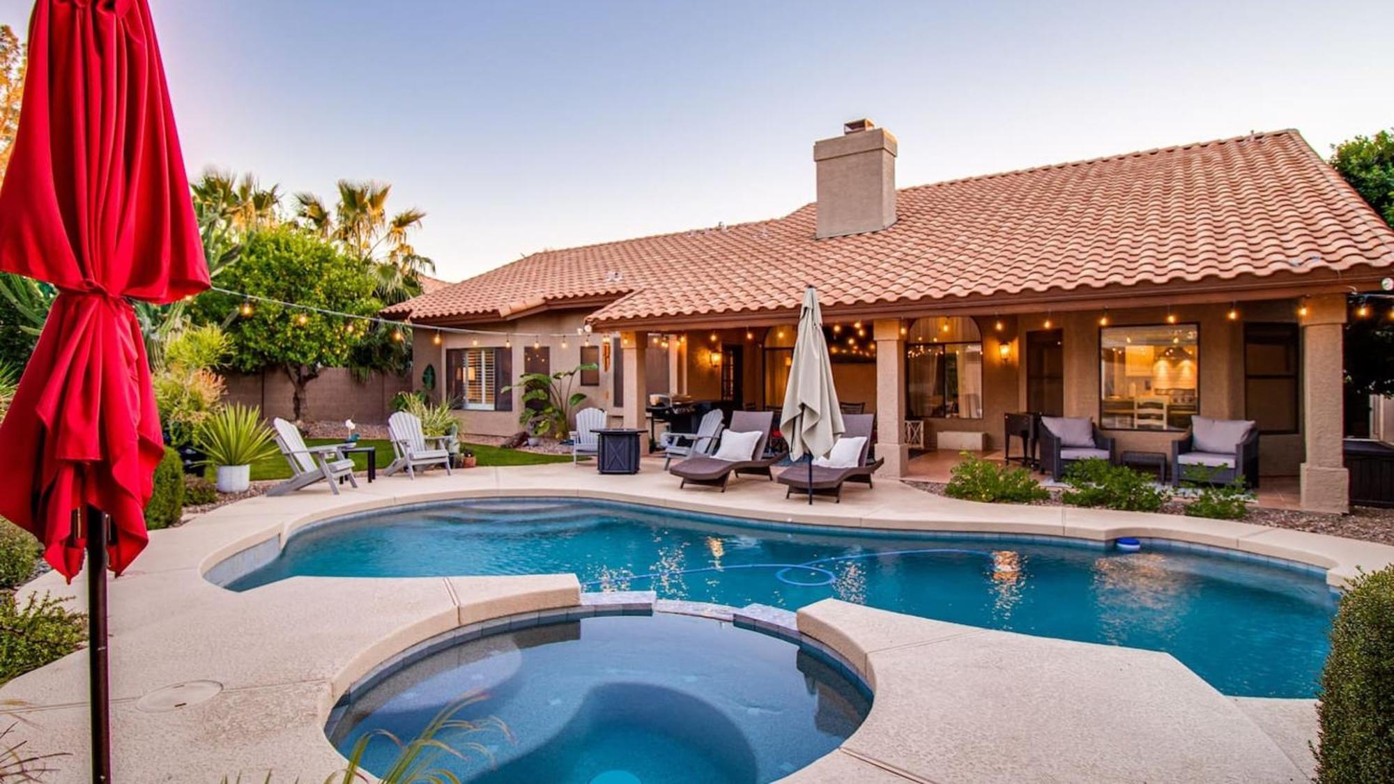 Stunning North Scottsdale Luxury Home Whtd Pool Phoenix Bagian luar foto